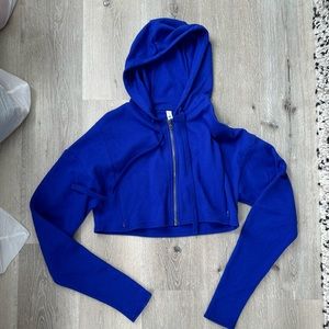 Alo Yoga Crop Hoodie (never worn)